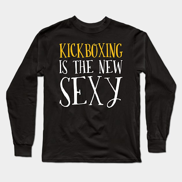 Gifts For Kickboxing Lovers Long Sleeve T-Shirt by divawaddle